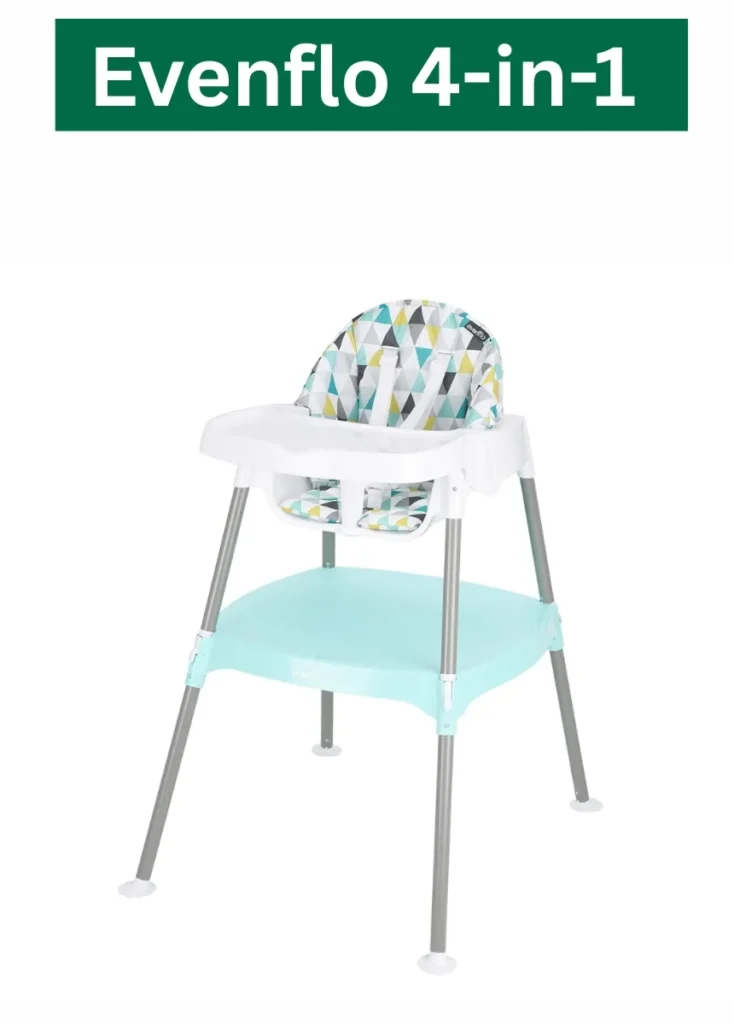 8 Best Newborn High Chairs Review 2025 9 Evenflo 4-in-1 Eat and Grow Convertible High Chair